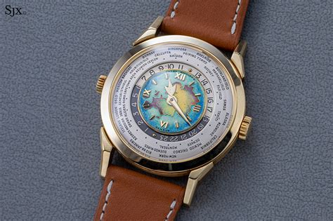 patek philippe world time with date.